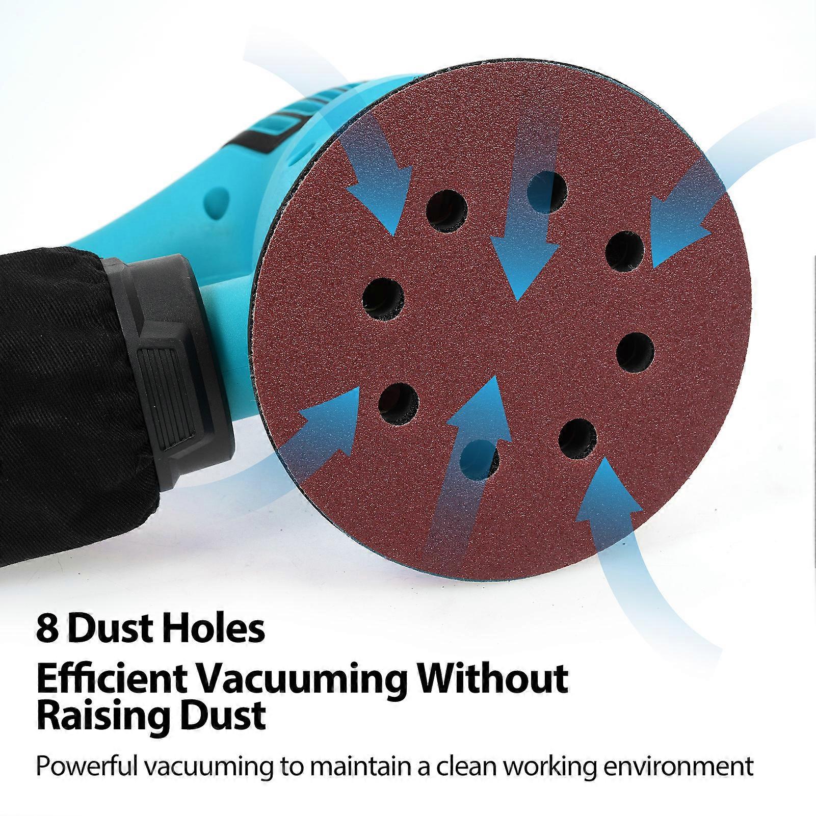 Electric Sanding Machine Low Vibration 5000-12000RPM 6 Variable Speed Sander Machine for Professionals and Beginners