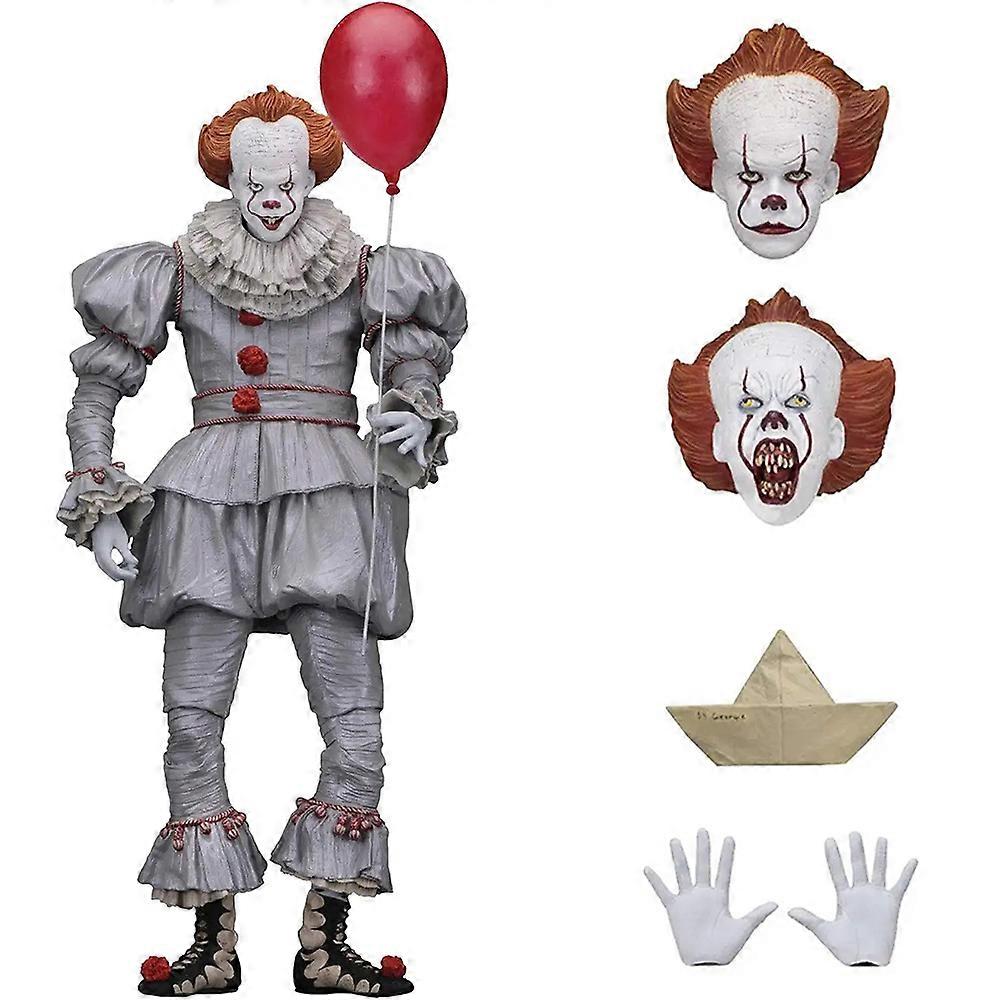 IT Movie Scale Action Figure Set Ultimate Pennywise (2017) Fans Gift Halloween Party Decoation