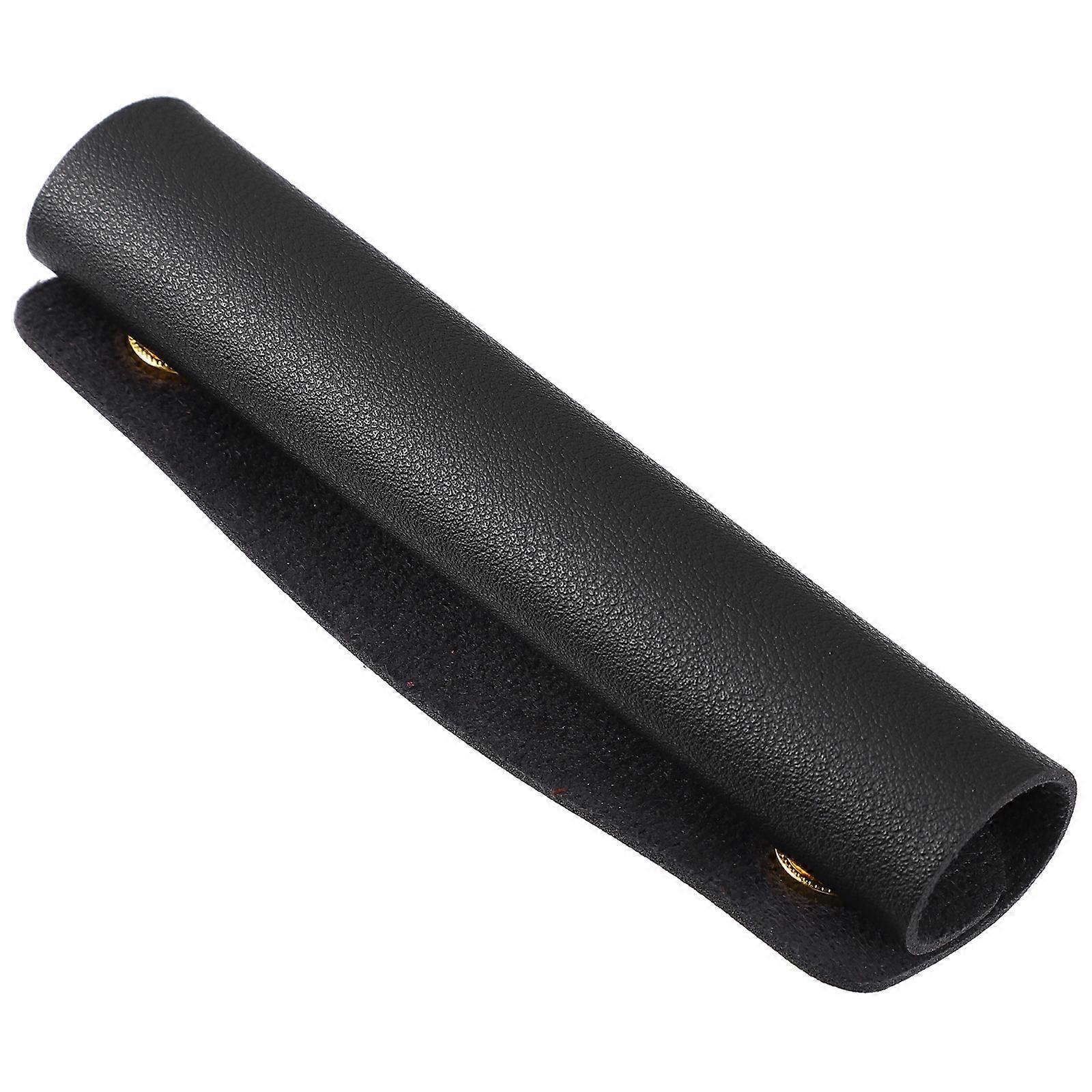 1PC Bagagehandtag Wrap Handväska Handtag Cover PU Läder Sleeve Väska Tillbehör