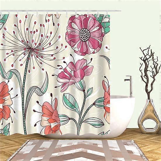 Bathroom Shower Curtain Design Style - 829