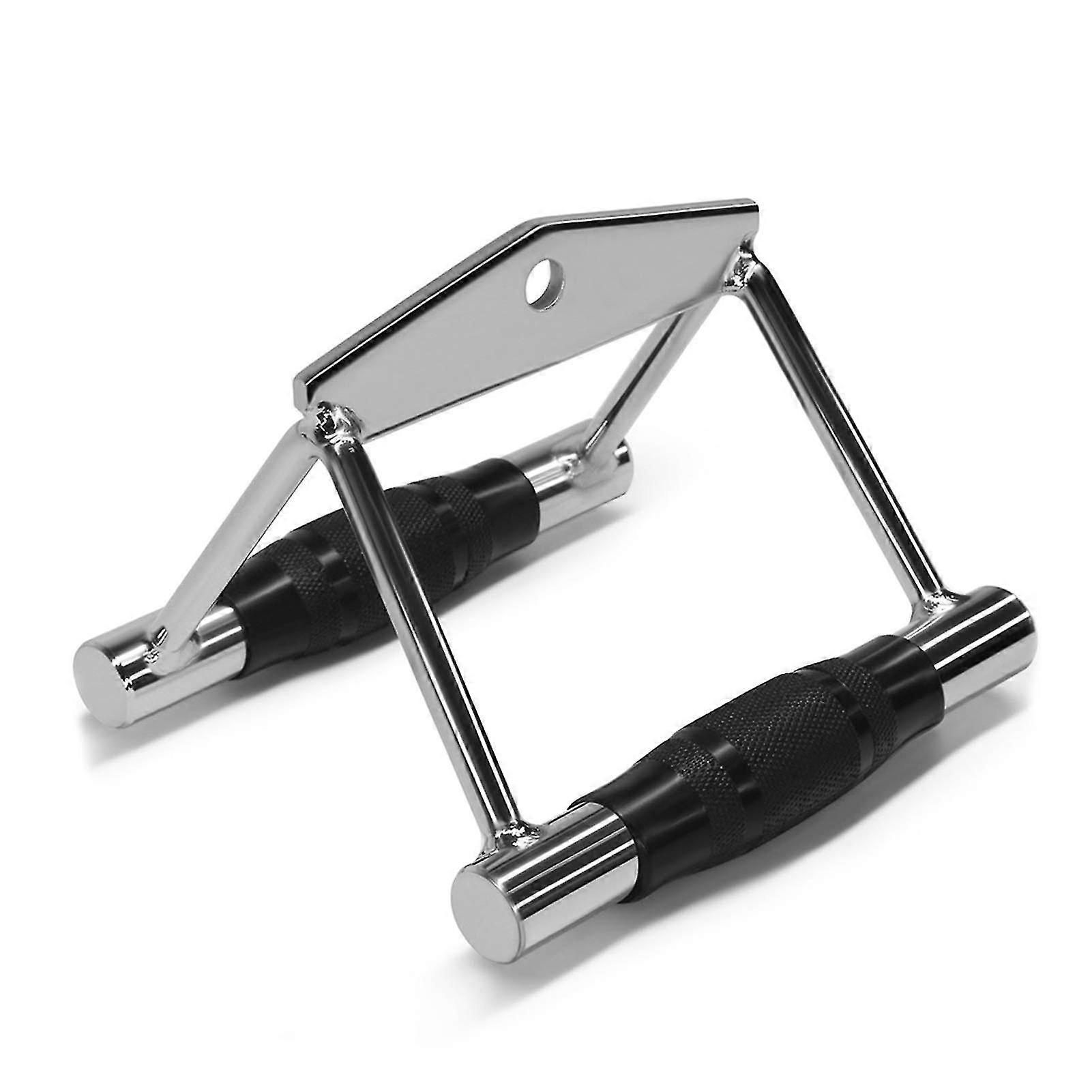 1.8kg V Sharp Bar Push-down Double D Poignée pour Fitness Biceps Triceps Back Muscle Workout Row Handle