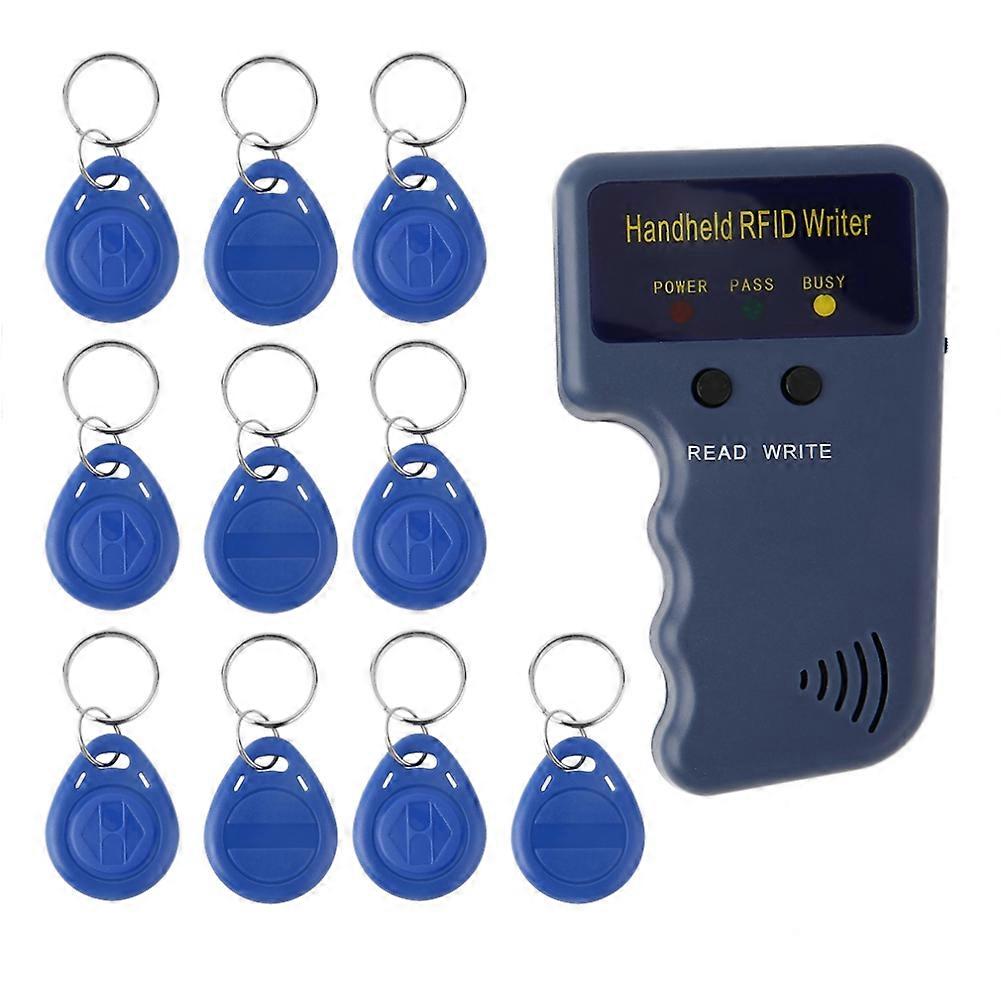 RFID-Kopierer Duplikator-Programmierer-Leser 10 Stück Wiederbeschreibbare ID-Schlüsselanhänger Tags Karte