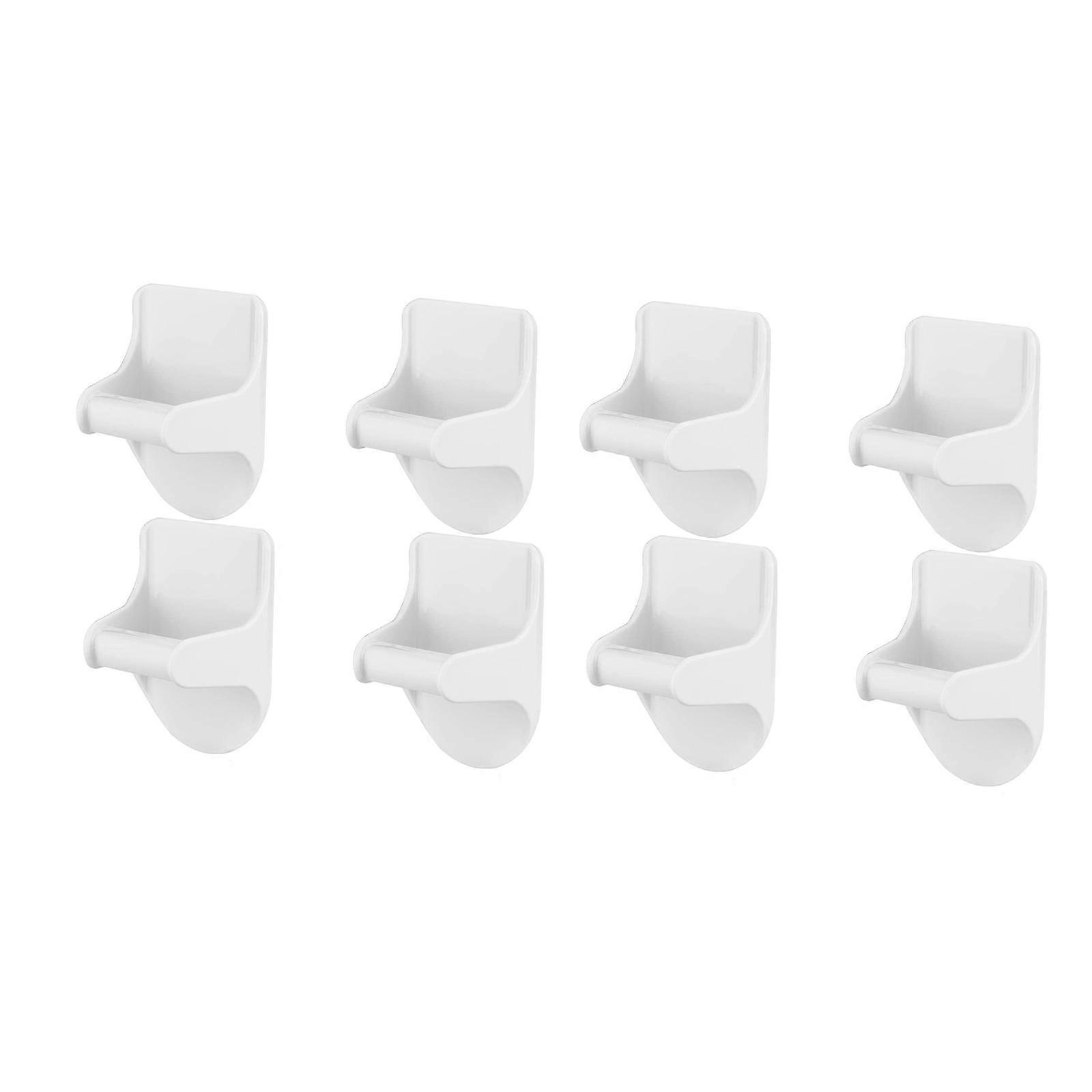 Spray Bottle Holder Wall Mount 4/8 Pcs Adhesive Spray Bottle Hanger for Cabinet to Create Storage Space Suitable for Many Surfaces