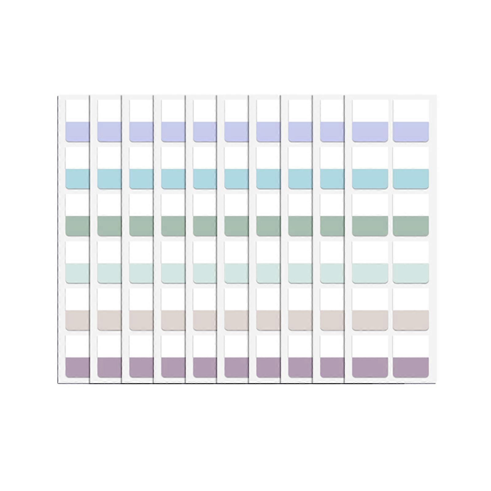 60-240pcs Sheets Sticky Index Tabs, Writable File Tabs Flags Notebook Books Page Markers Labels Classify Files Lable