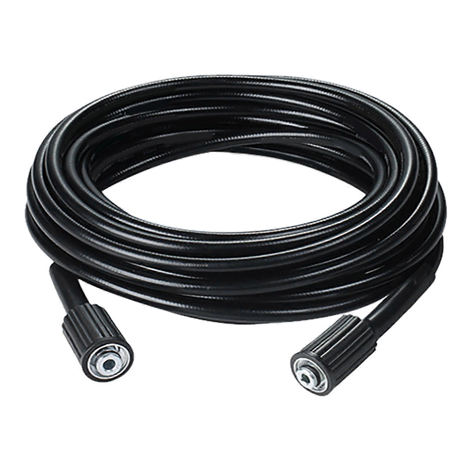 Qukaim Power Washer Hose Replacement Prure Washer Hose M22 14mm, 5800PSI Explosion Proof Power Washer Hose Replacement, 8m Length for Household
