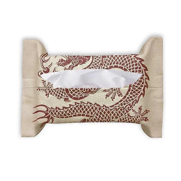 التنين الصيني الحيوان صورة ورقة منشفة منشفة حقيبة منديل بومف