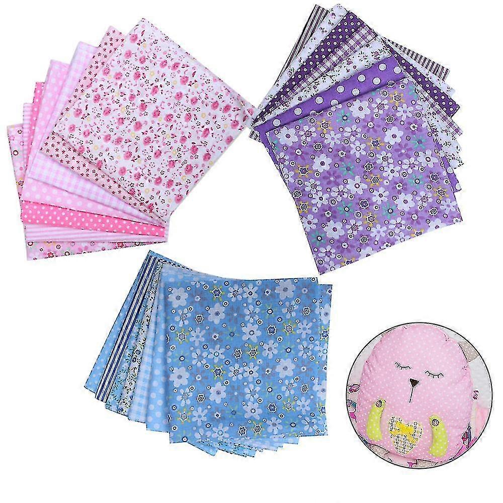 21 Pcs Fa Bundle For Sewing Quilting Patch Diy Crafts