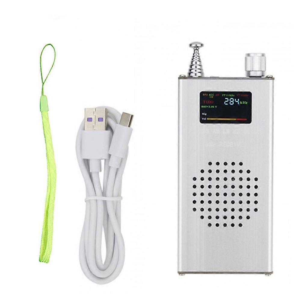 150K-30MHz 64M-108MHz Radio Receiver ATS100 SI4732 FM RDS AM LW LCD Display
