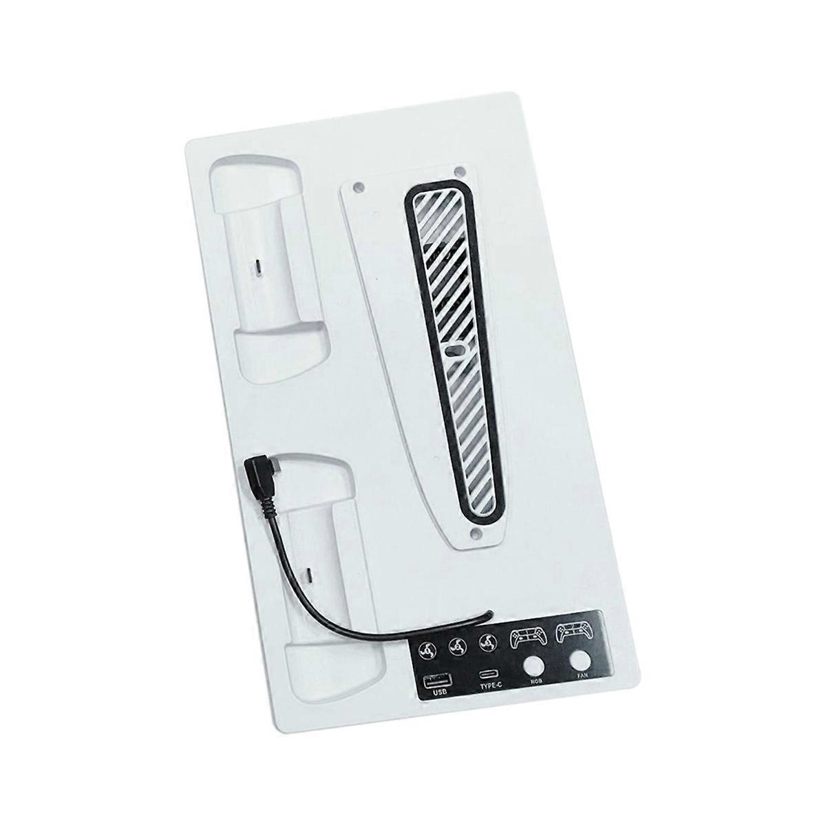 Heat Dissipation Bracket Base with RGB Lighting for Double Handle Handle Charging Block for /SLIM/P