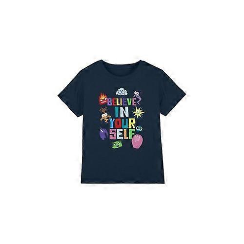 Inside Out 2 Childrens/Kids Believe In Yourself T-Shirt