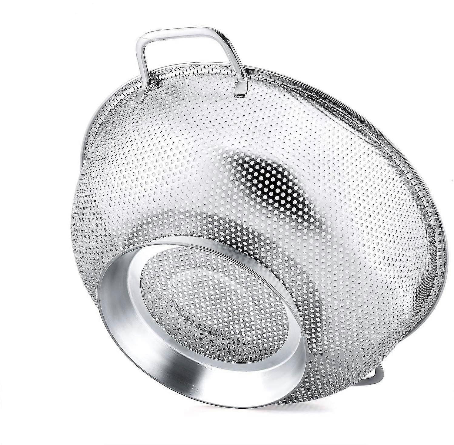 Stainless Steel Micro Perforated Sieve With Handle And Base