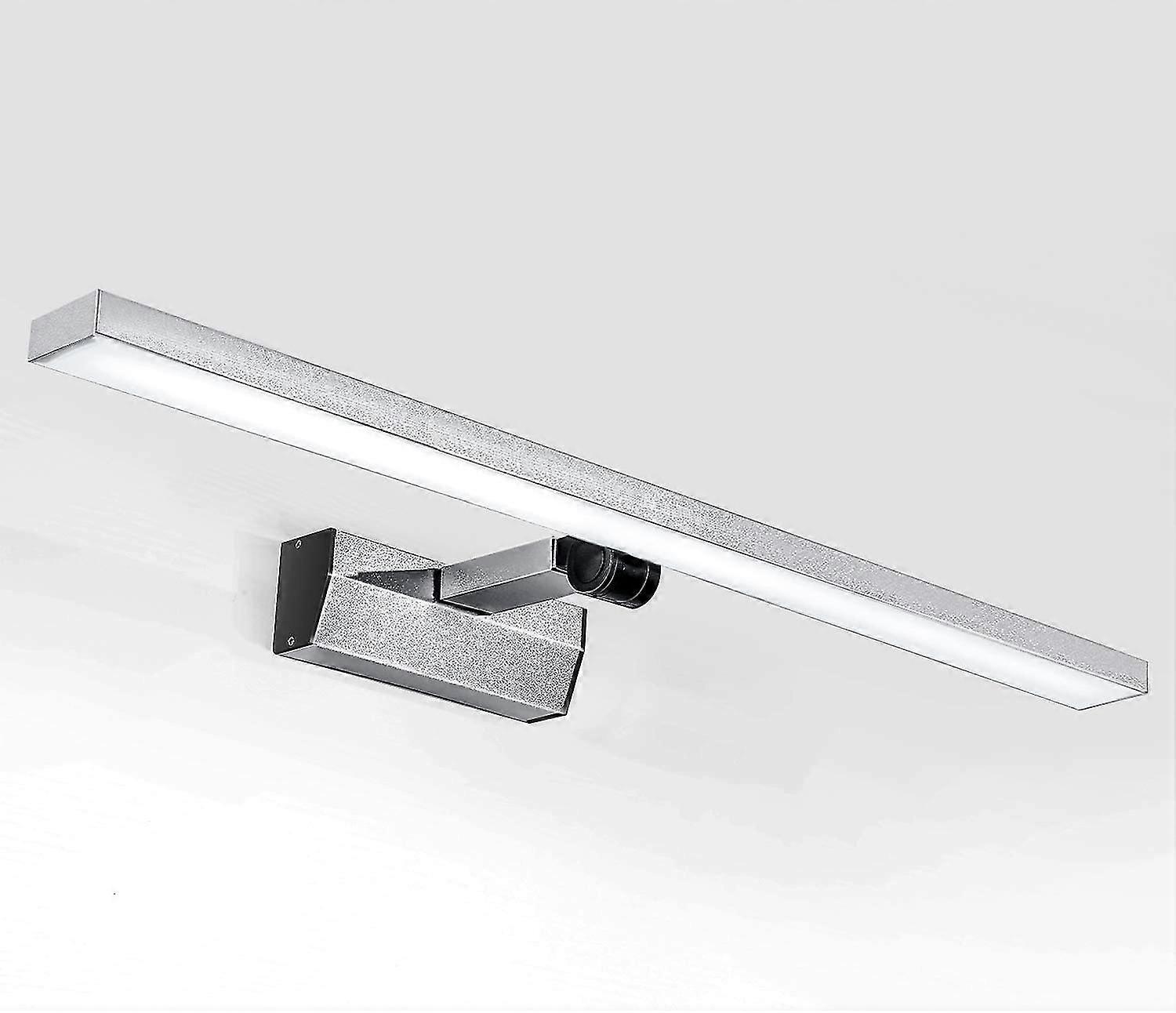 5w led specchio bagno luce ip44 regolabile 180 con interruttore 40cm6000k