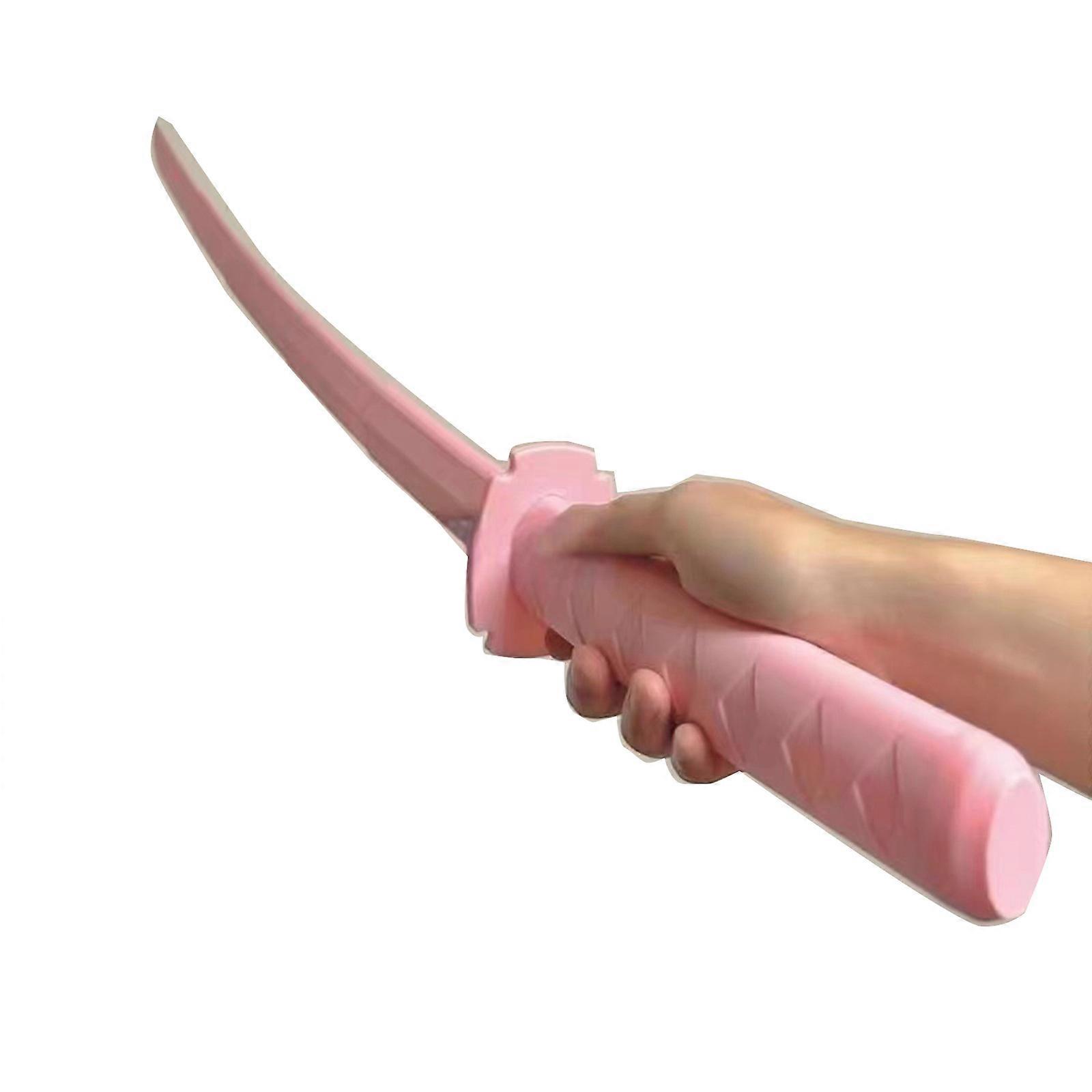 3D Print Sword Fidgets Toy for Child Funny Retractable Sword Toy Office Adult Sensory Stress Relief Toy Role Play Props Pink