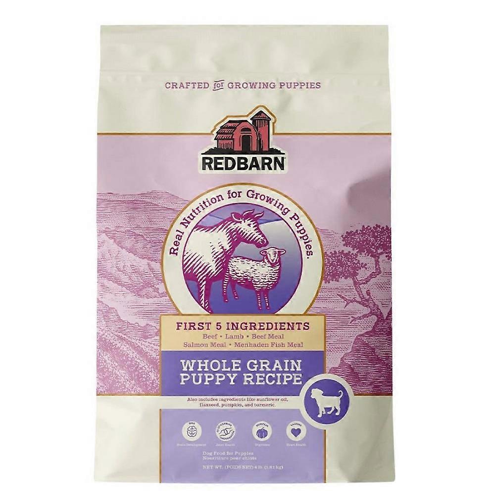 Redbarn Pet Products 全麦幼犬狗粮,4 磅