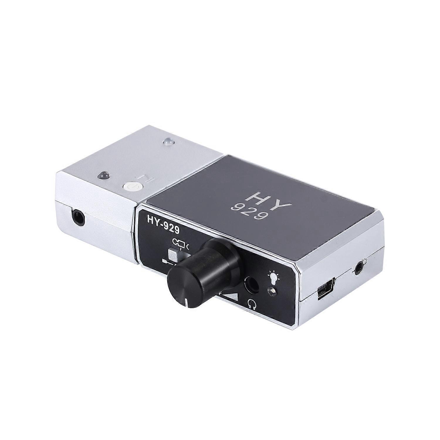 HY929 Enhance Sound Amplifier Détecteur de Fuite Système d’écoute à travers le mur [Version d’enregistrement] - Prise UE