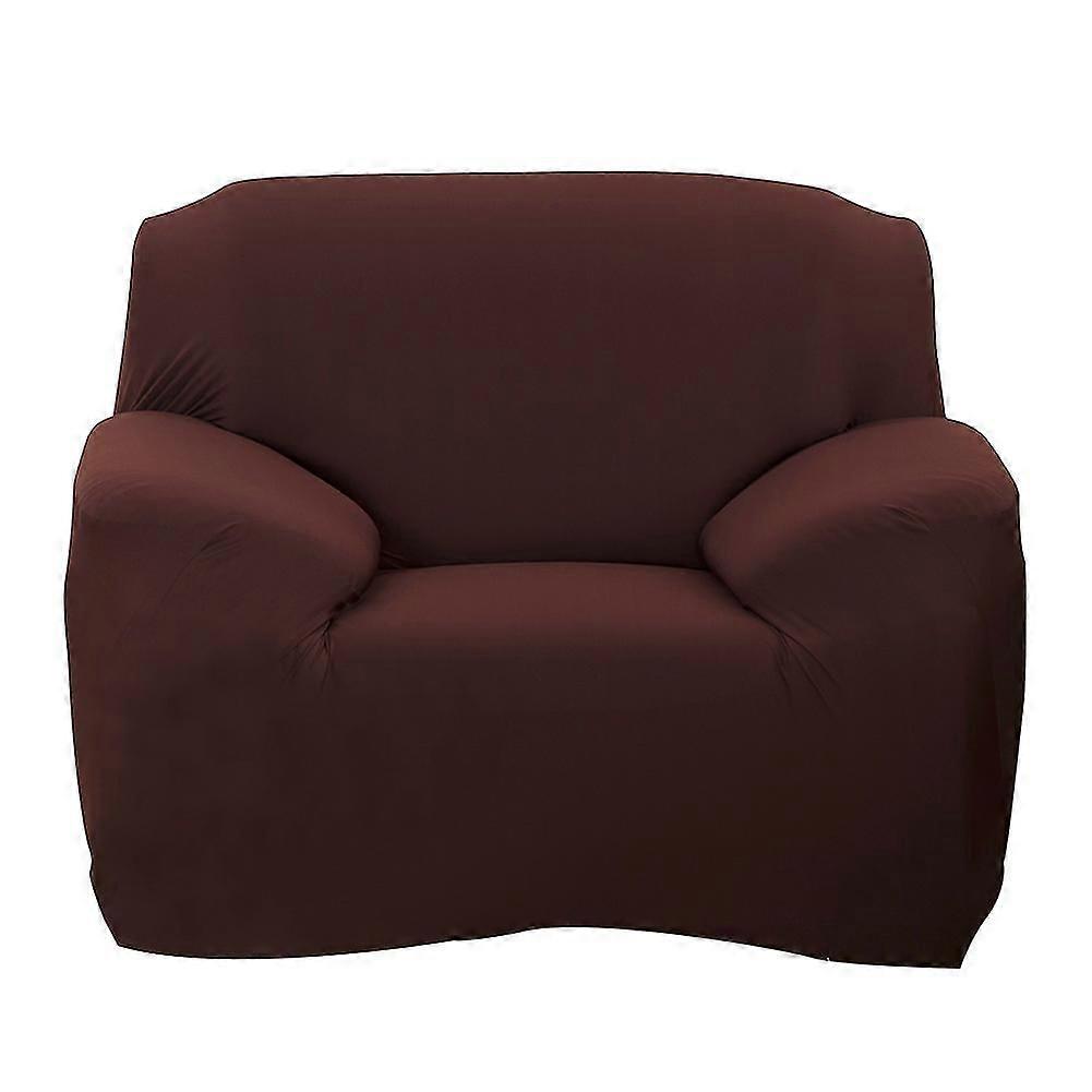 Copridivano Elastico Protector Antipolvere Mobili Fodere Colore Caffè - Persone Singole Dimensioni 90?140cm