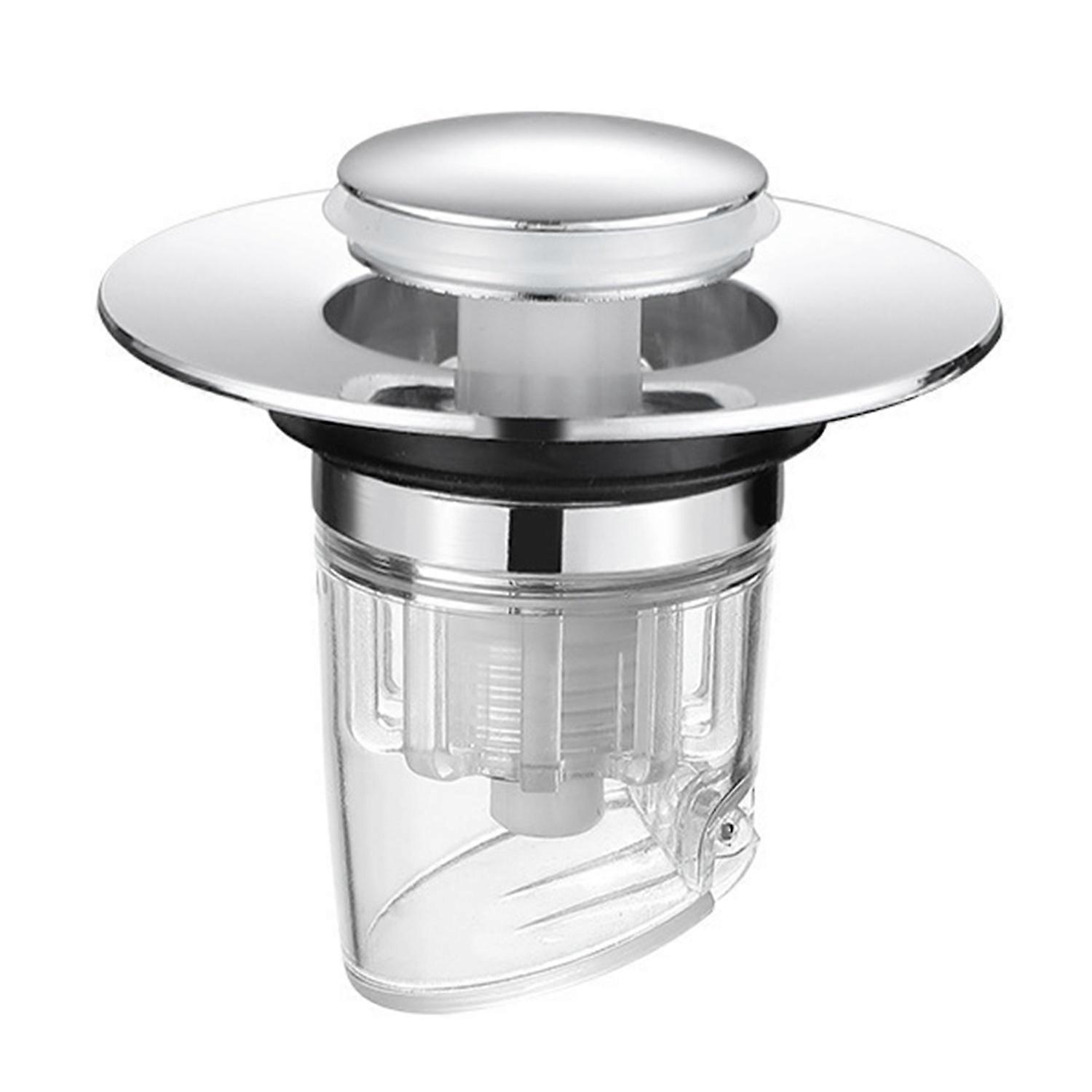 Washbasin Stopper Push-Type Design Bouncing Core Technology Water Damage Prevention Stopper Home