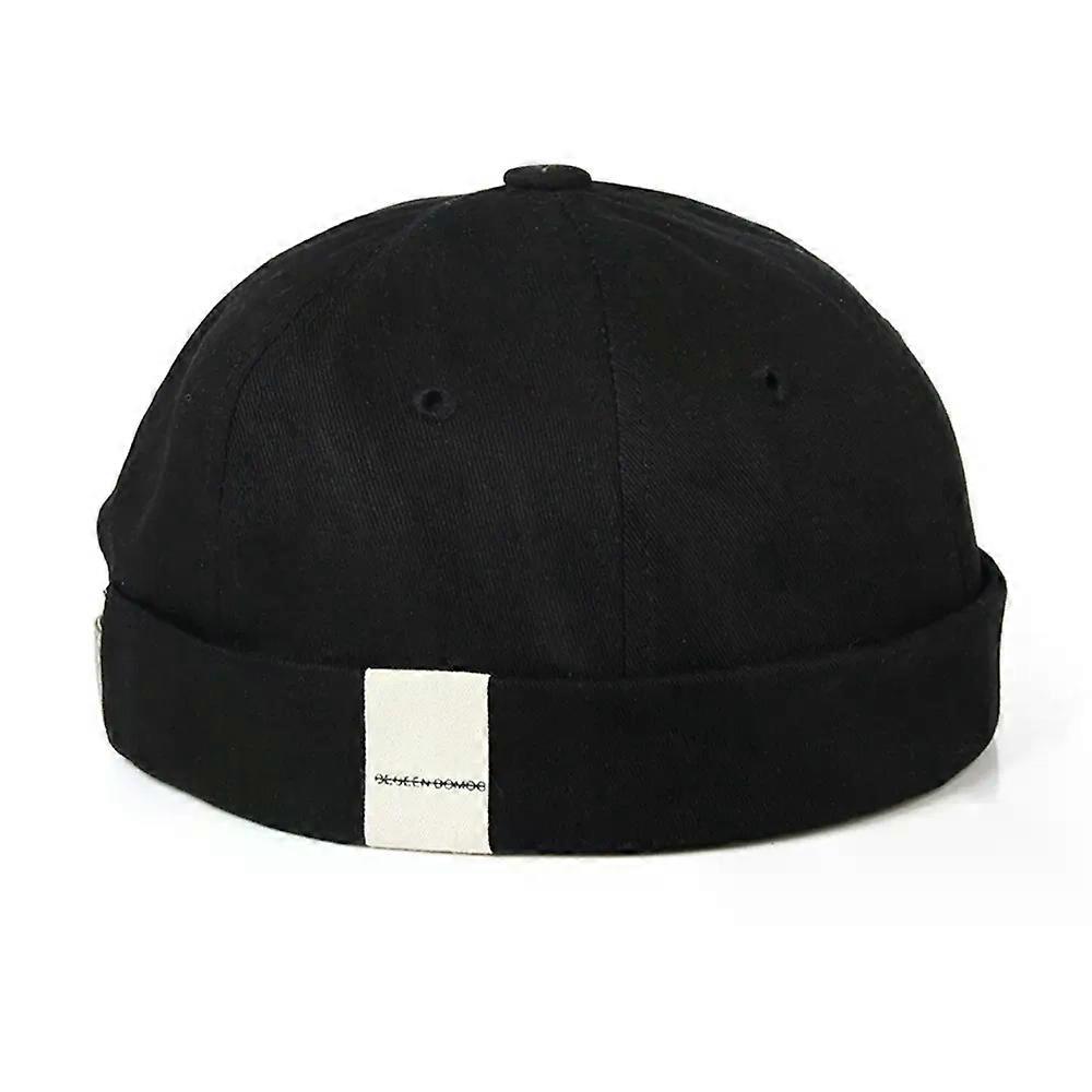 Nastaviteľný francúzsky klobúk bez okraja Pánsky Vogue Retro čiapka lebky Docker Sailor Cap Biker Beanie Retro Slnečné klobúky Vintage Unisex Harajuku
