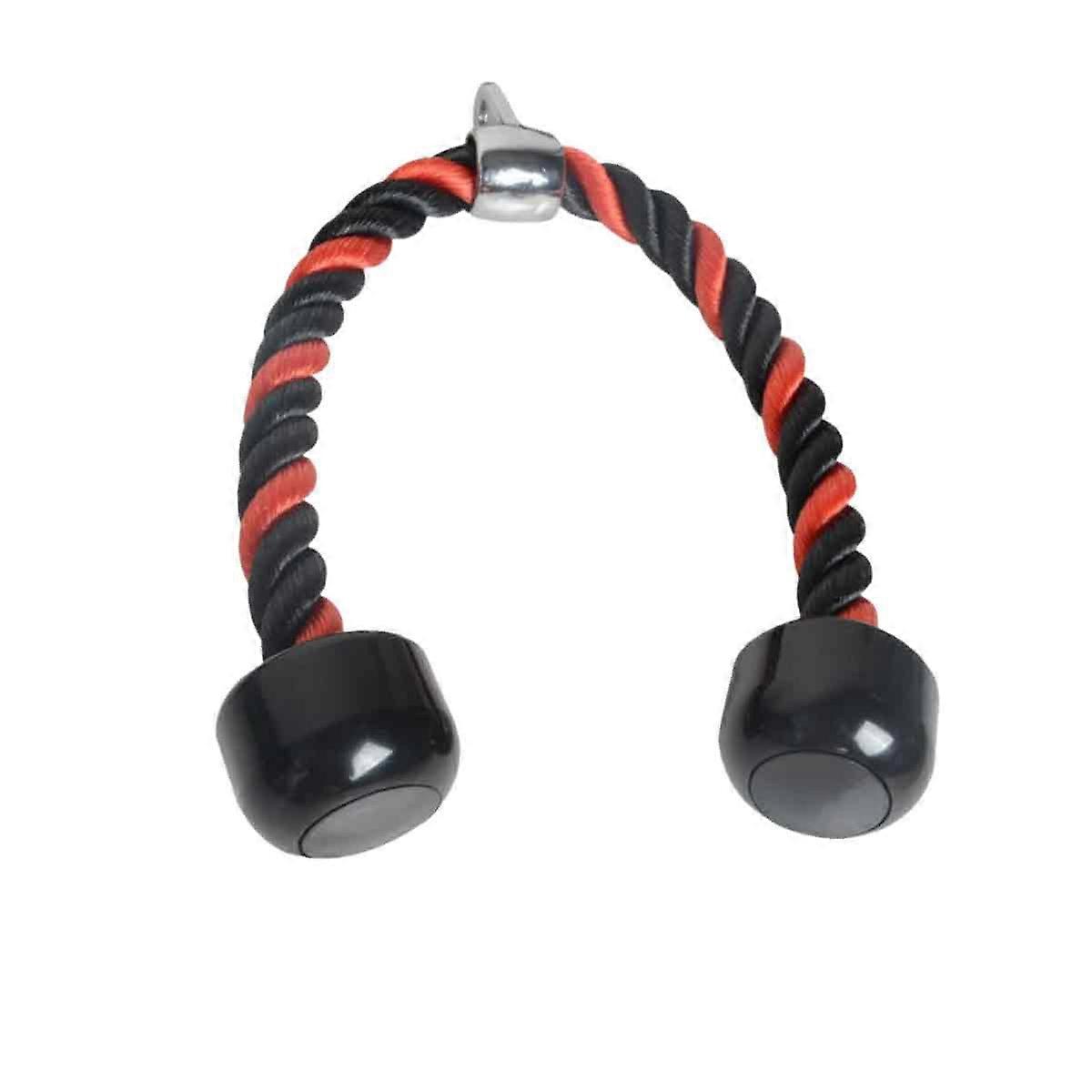 Universal Tricep Rope Pull Down, Heavy Duty Nylon Rope, Non Slip Cable Attachment