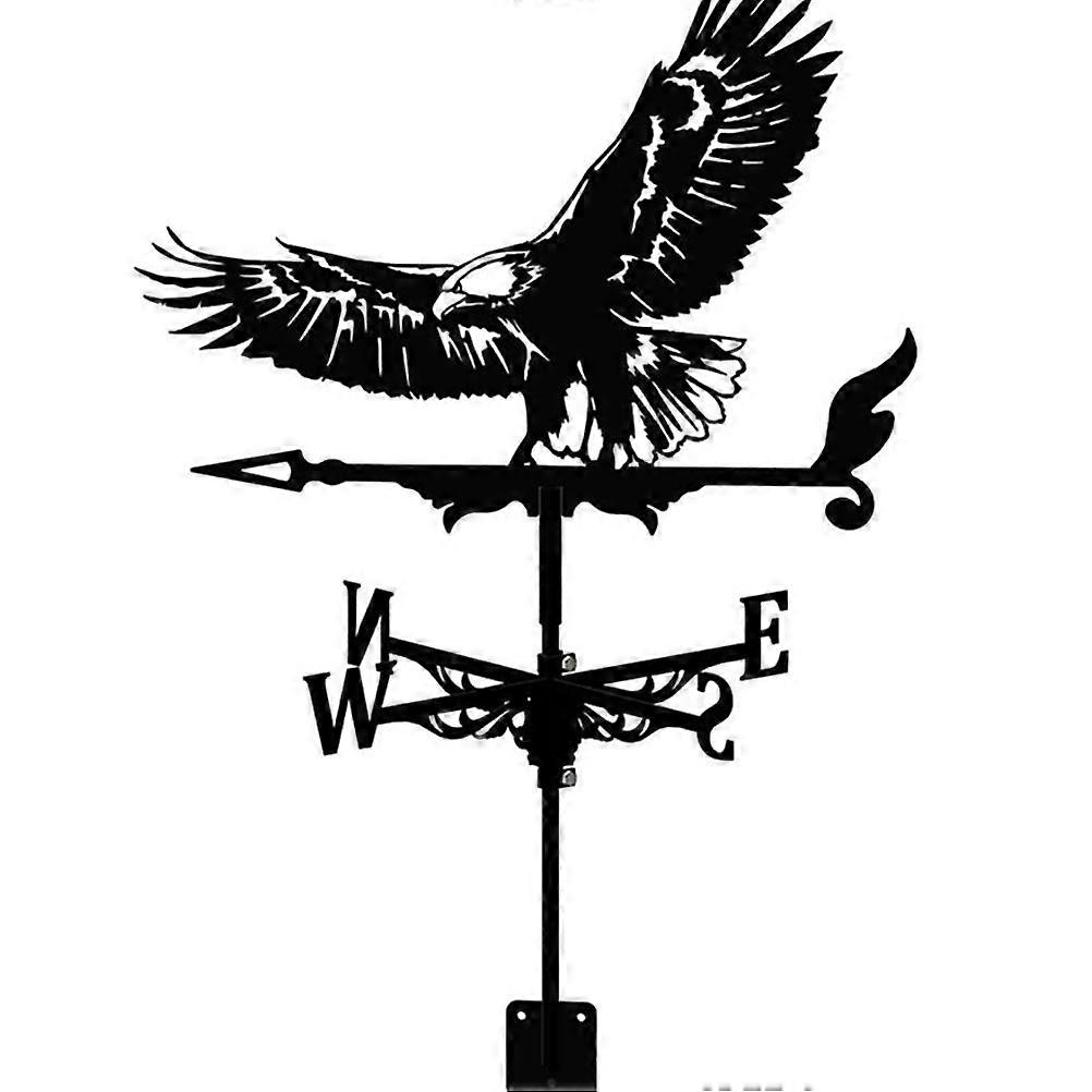 Stainless Steel Weather Vane Durable Retro Farm Scene Garden Stake Weather Vane Professional Measuring Tools
