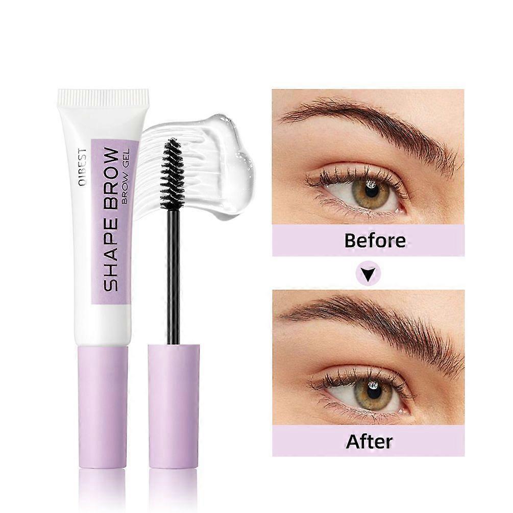 Super Lock Brow Glue Eyebrow Gel, Lightweight Brow Gel for Up To 24HR Hold, Clear Waterproof & Long Lasting Eyebrow Glue Brow Gel for Natural Brow