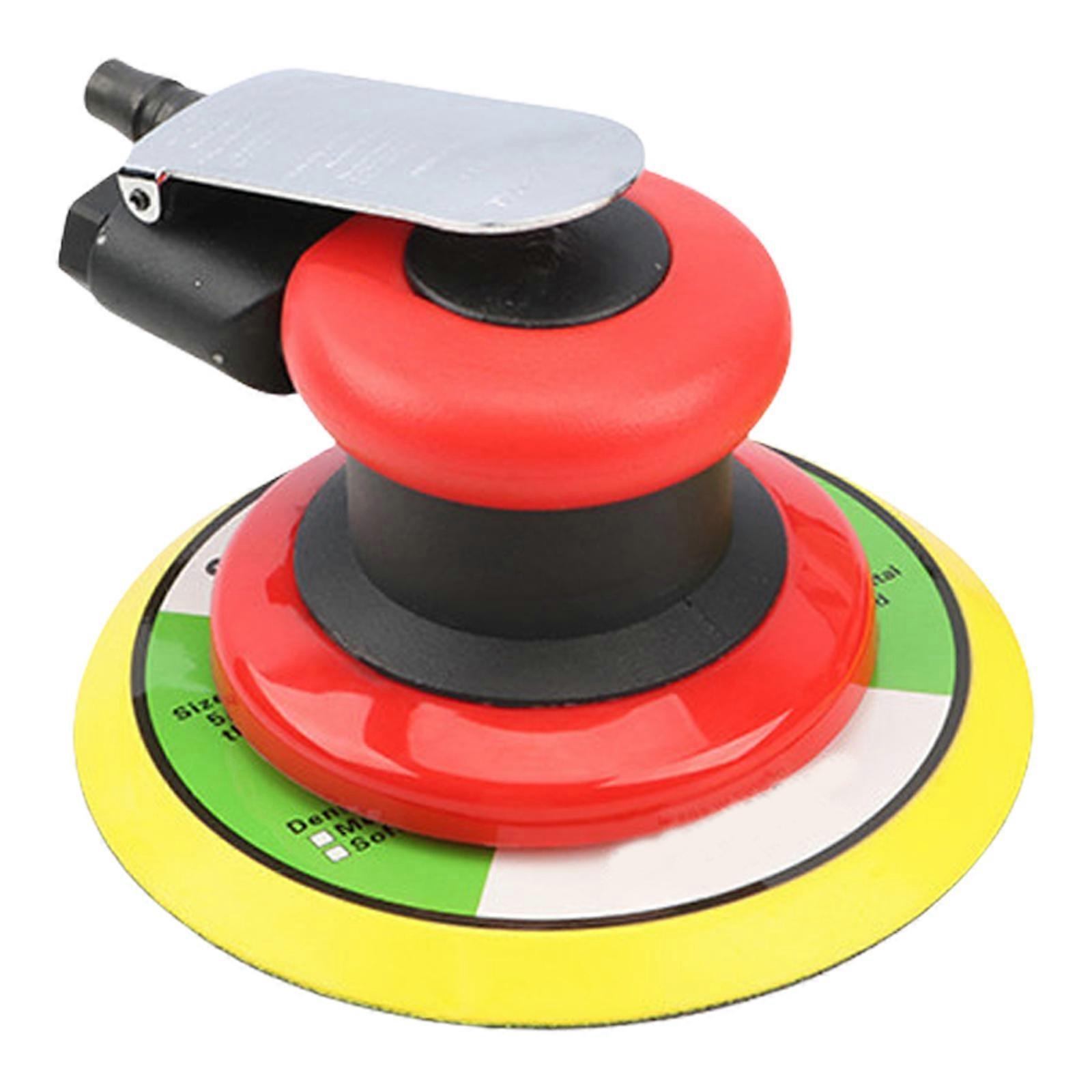 Ponceuse orbitale pneumatique pour le travail du bois Meuleuse à air 5 pouces / 6 pouces Aspirateur Polissage excentrique Meuleuse à disque