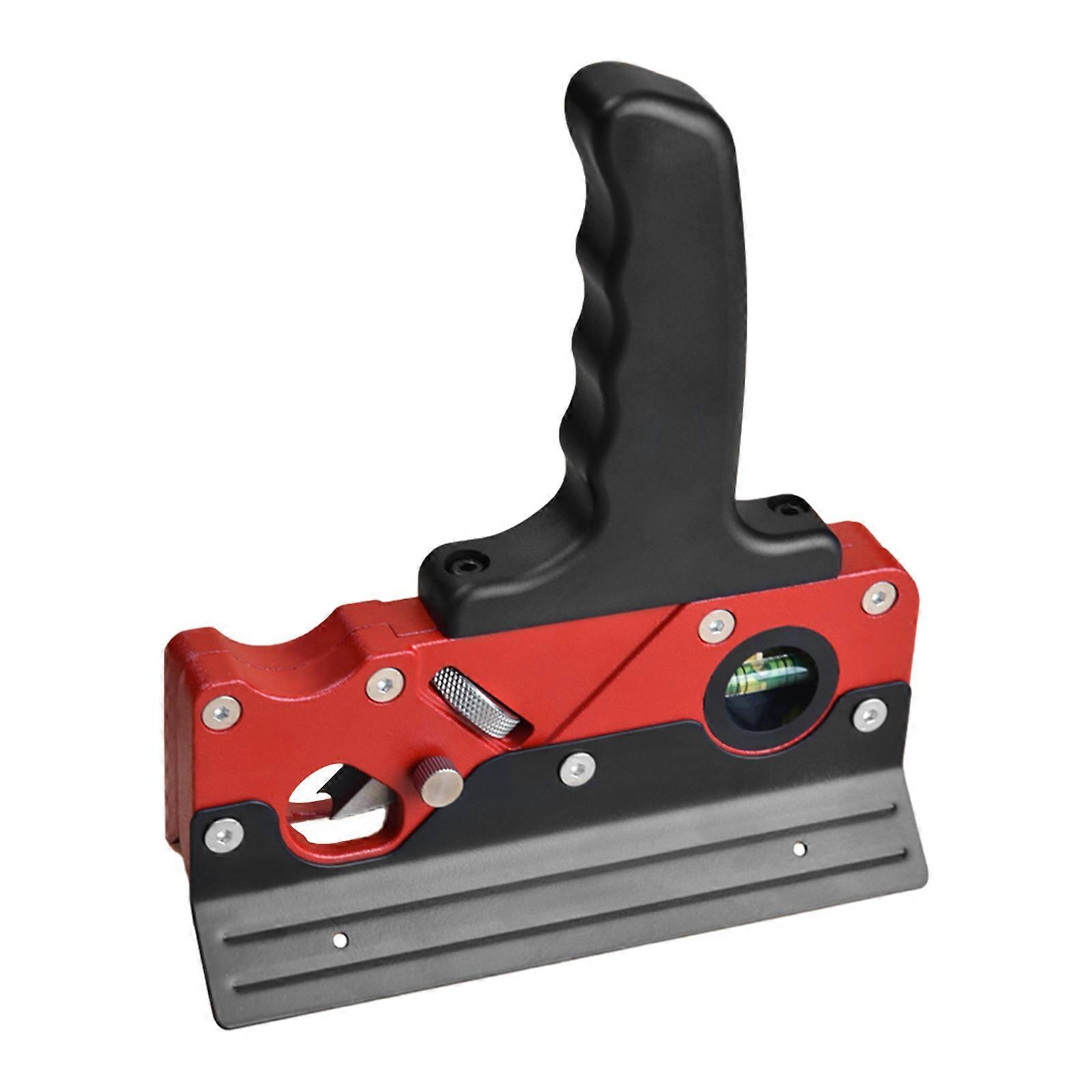 Efficient P20Steel Chamfer Plane for Woodworking Handheld Planer for Edges Planing Corner Trimming Flattening Tool  Red