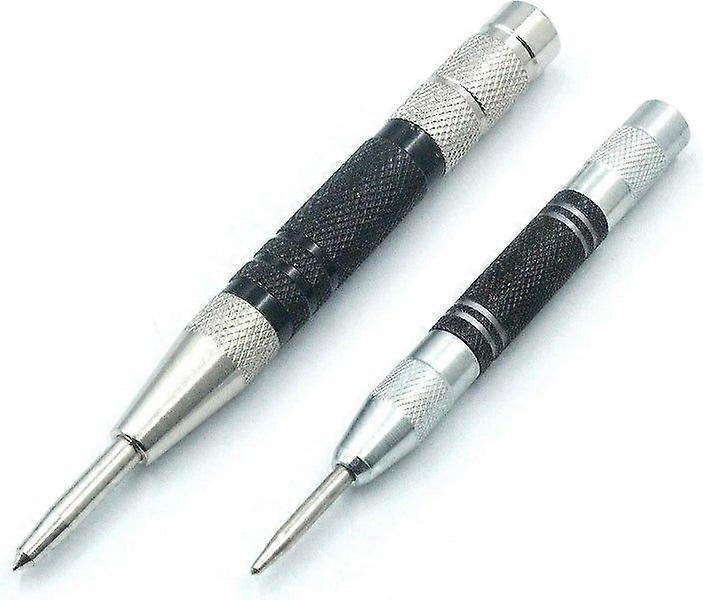 Spring-Loaded Automatic Center Punch for Precision Marking and Easy Use on Various Materials