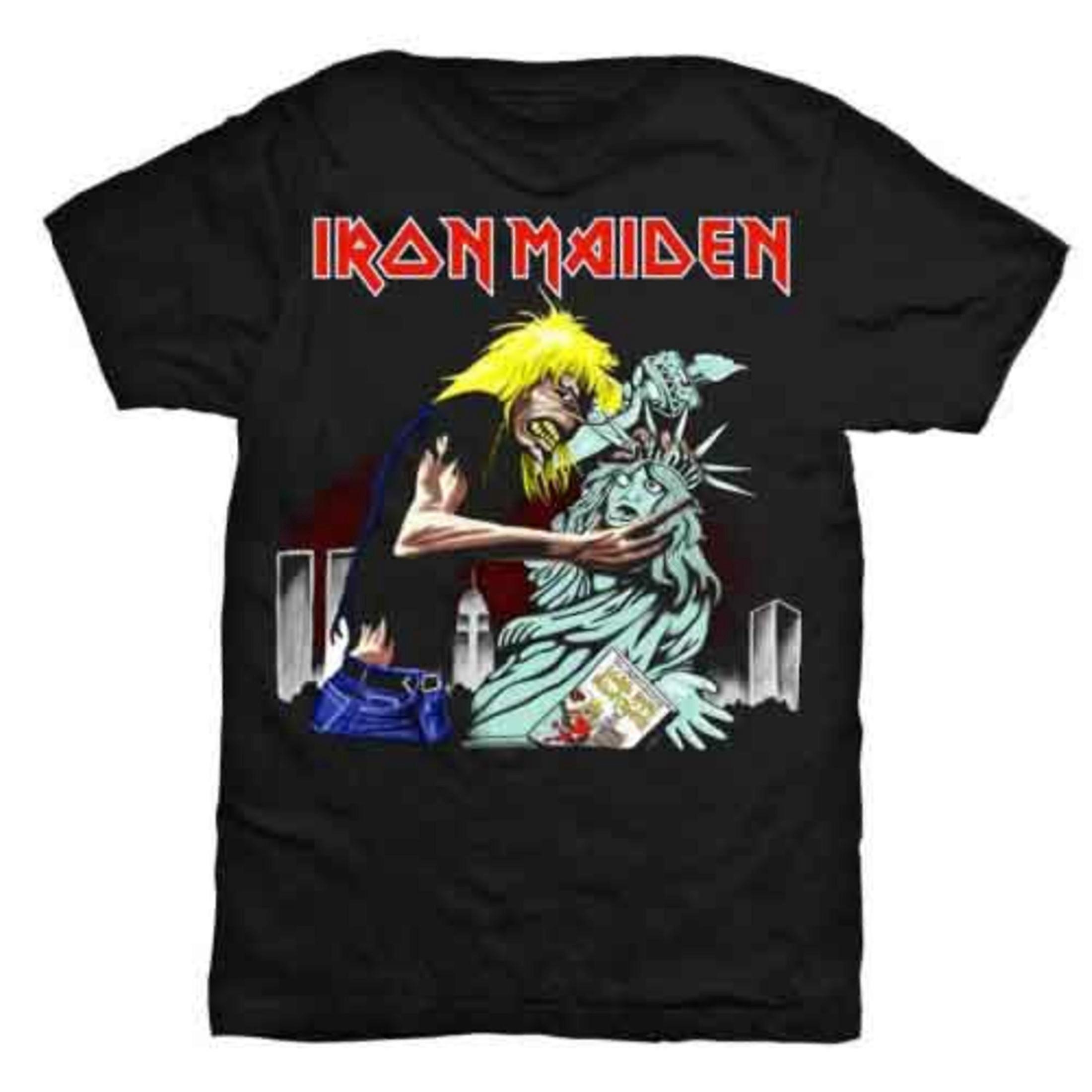 Iron Maiden Eddie Beast of New York Liberty T 恤