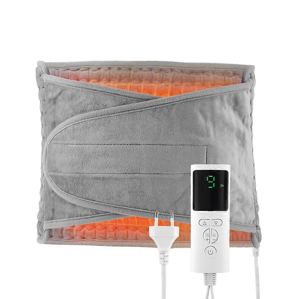 Back Heating Support Belt Heated Waist Brace with Adjustable Temperature Warm Back Belt Abdomen Warmer Lumbar Support Pad