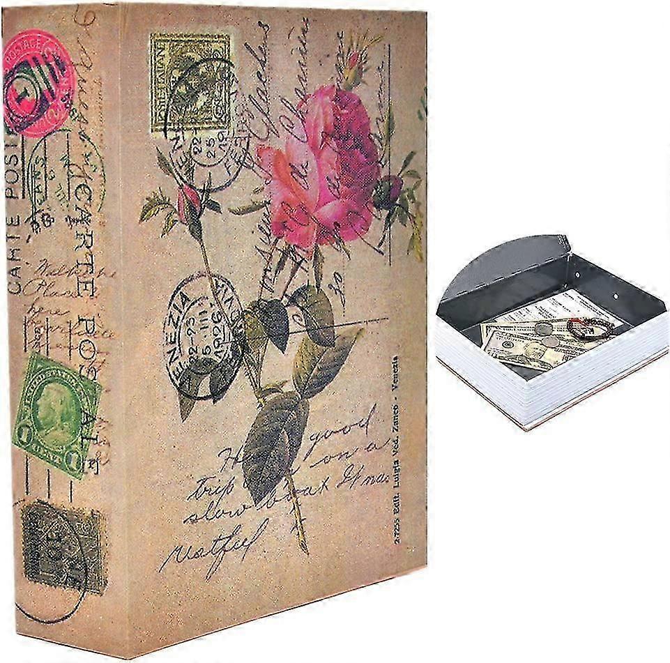 Portable Hidden Safe Book With Combination Lock Safe Money Storage Secret Book