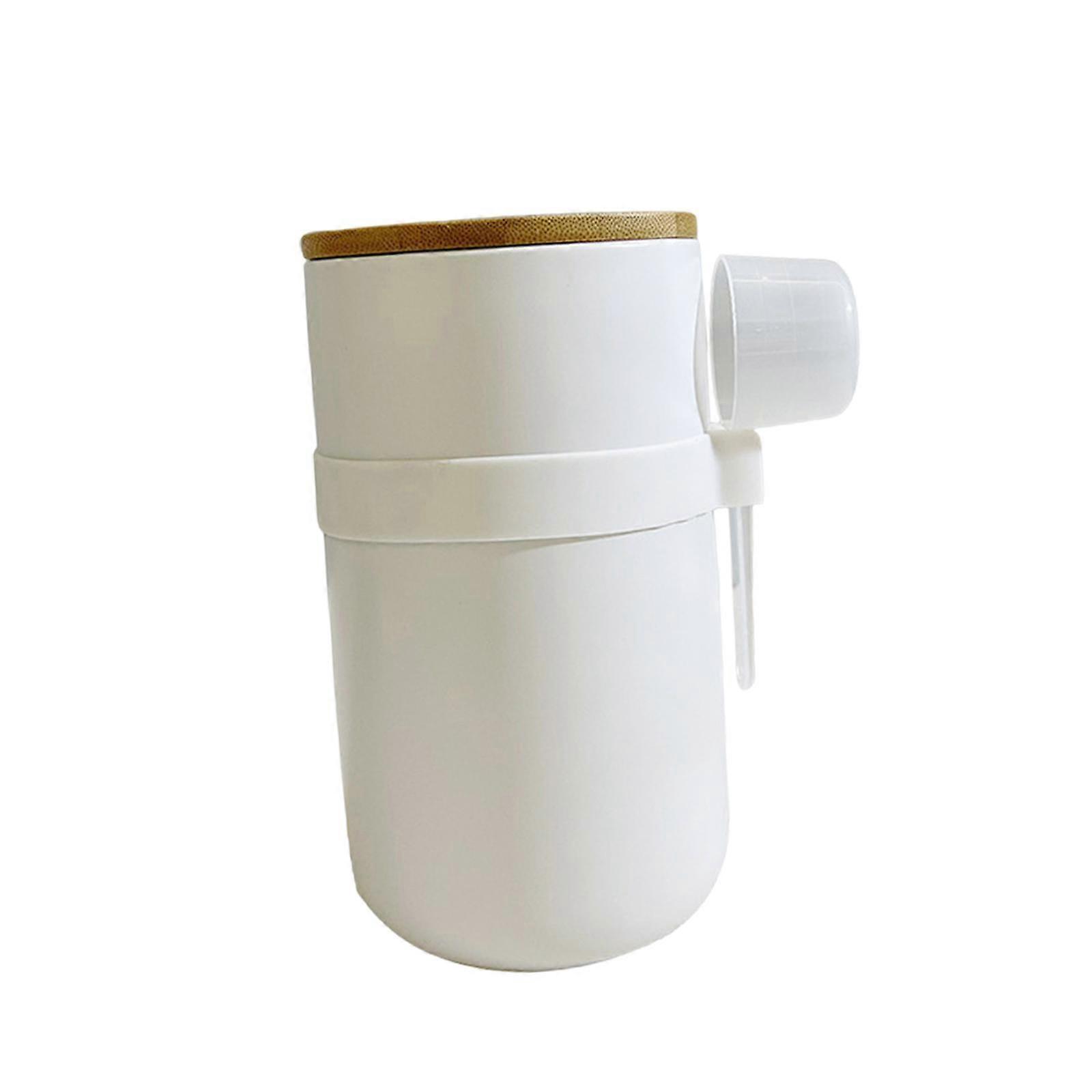 Coffee Canister,Cookie Jar with Spoon,Coffee Bean Storage Container,Ceramic