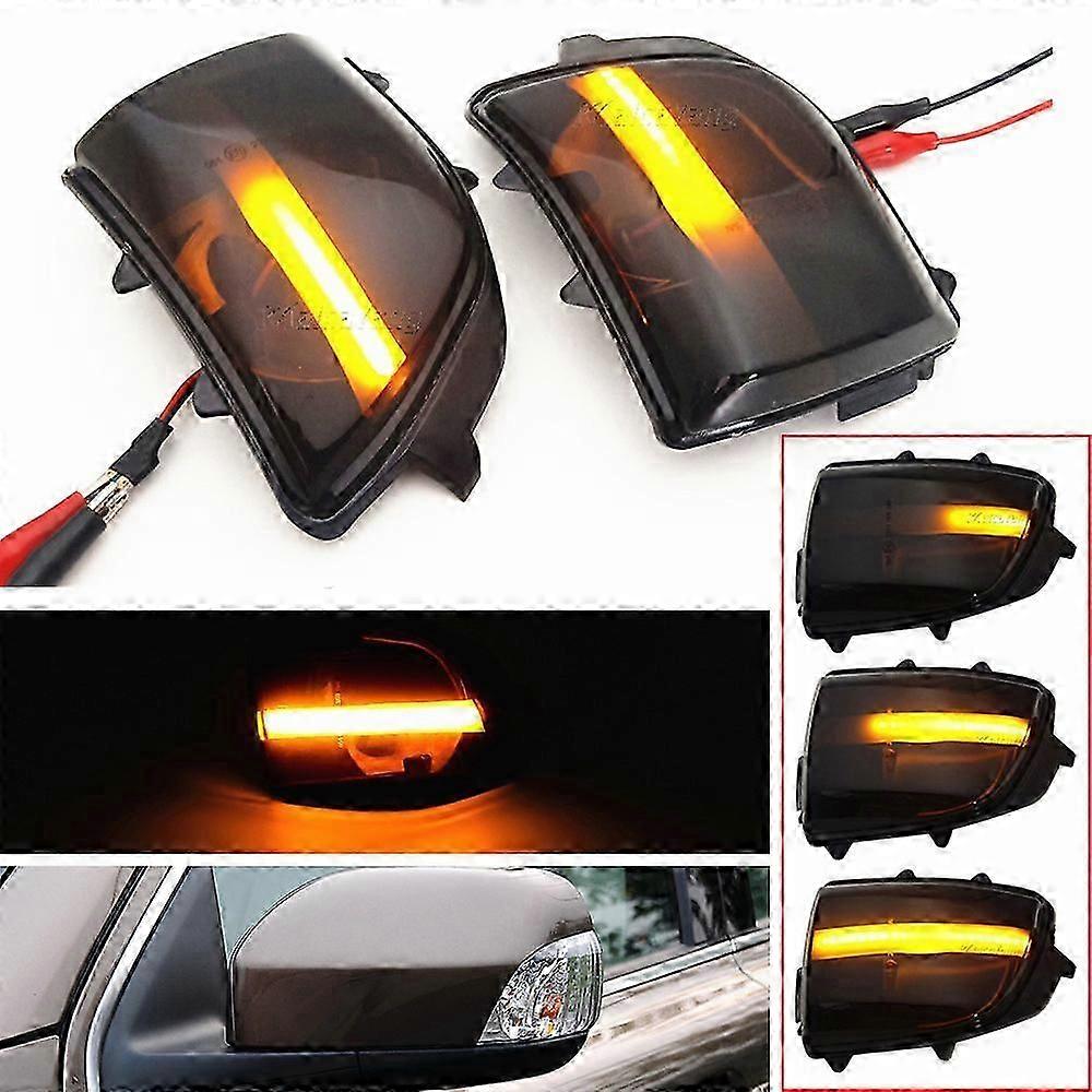 Dynamiska blinkers för Volvo XC90 2007-2014 XC70 2008-2012 Framdörrvinge Backspegellampa blinkers