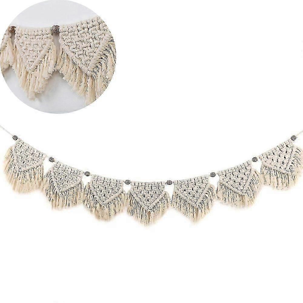 Macrame Wall Hanging Handmade Cotton Tapestry for Boho Home Decor