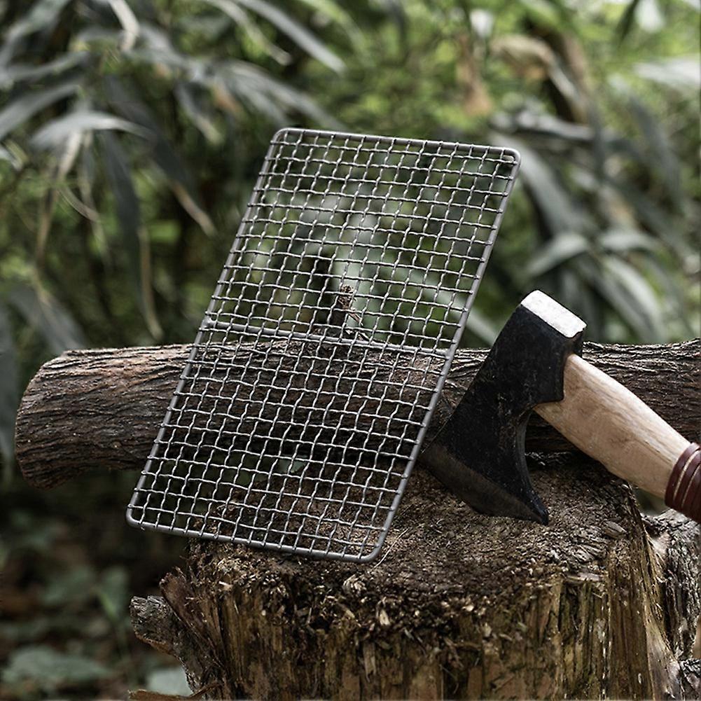 Titanium Mini BBQ Grill Camping Beach Picnic Equipment