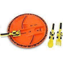 Excavator fork spoon fun tableware bulldozer engineering machine dinosaur food supplement tableware set