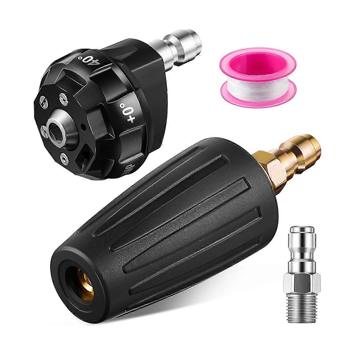 Pressure Washer Nozzle Set, 6-In-1 Pressure Washer Nozzle