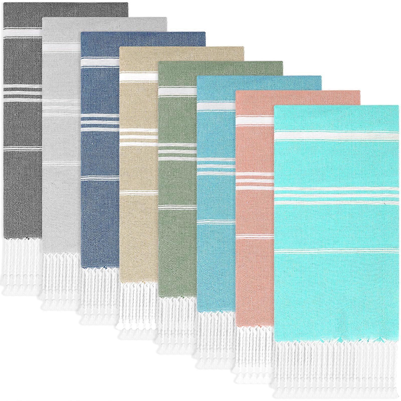 8 Pack Oversized Large Absorbent Quick Dry Beach Towels for Beach Pool 71 x 39 In