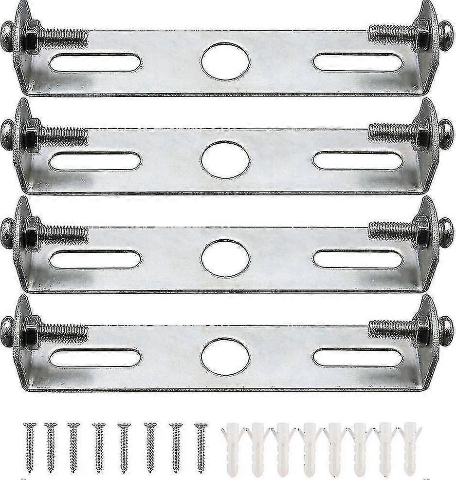 90mm 4 Pack Lighting Fixture Ceiling Plate Bracket with Screws, Earthed for Pendant Lighting