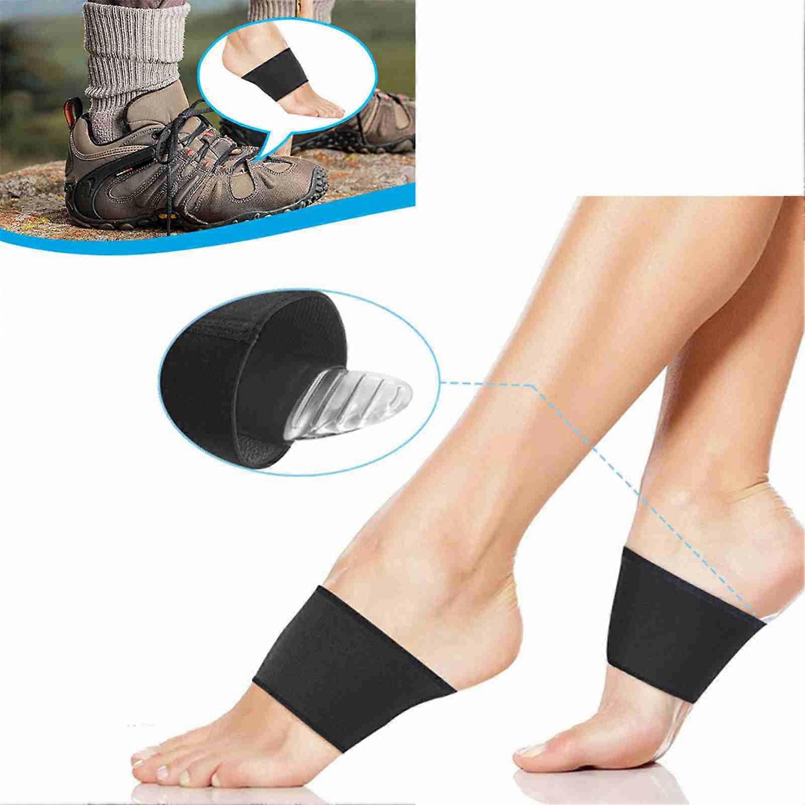 Manchons de soutien de la voûte plantaire, coussin de soutien de la voûte plantaire élastique, léger et respirant