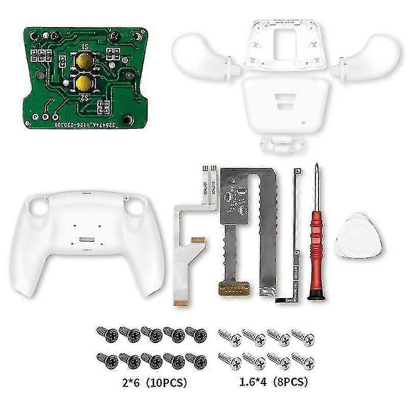 Remap Kit For Ps5 Controller Upgrade Board & Redesigned Back Shell & 4 Back Buttons