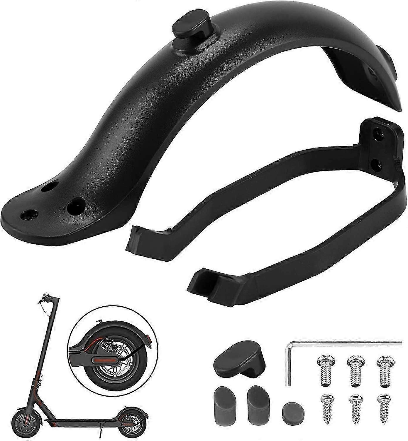 Unbrand Support de garde-boue arrière 2 pièces pour Mi Xiaomi M365 / M365 Pro Scooter Trottinette Él