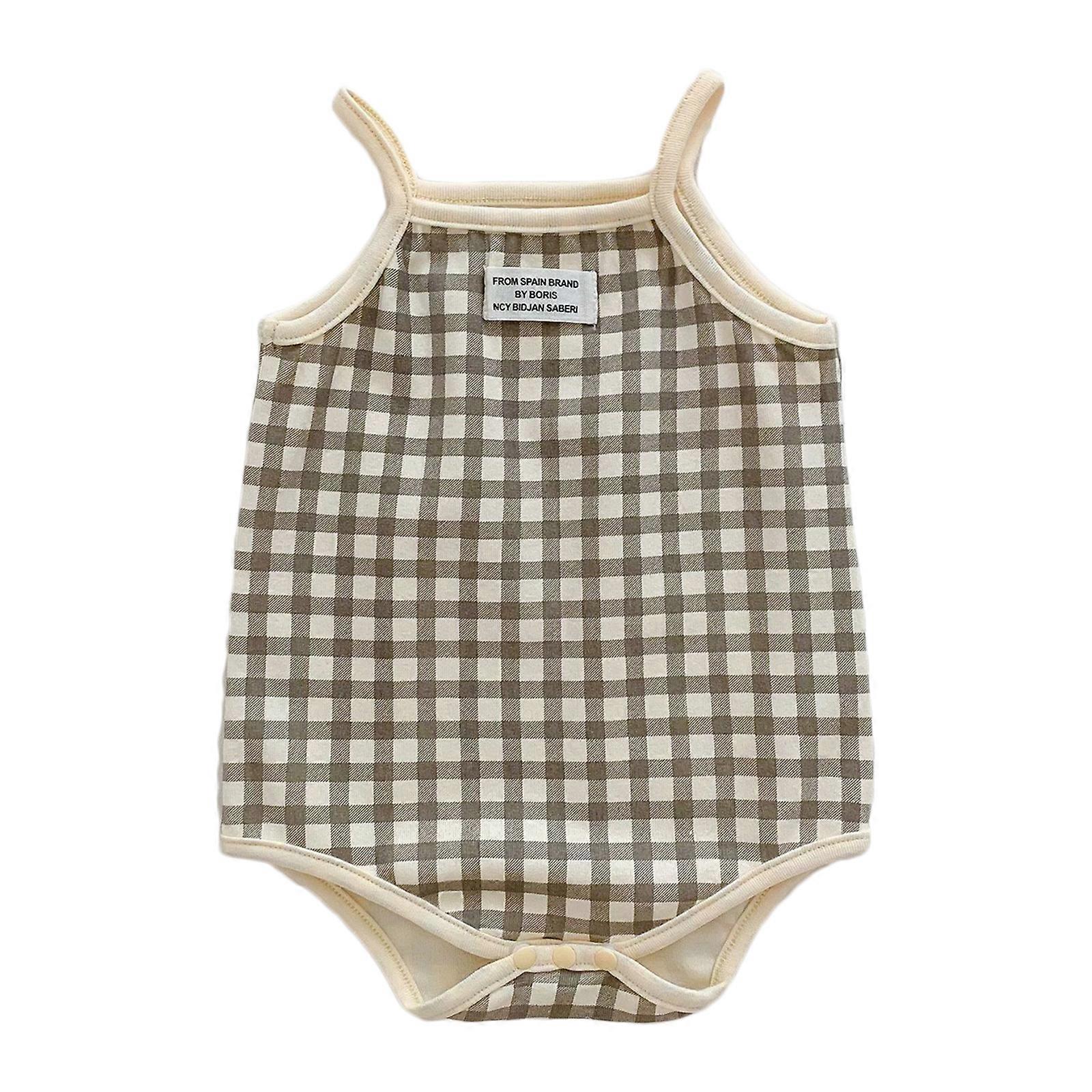 Baby Fashion Αμάνικο Printed Romper για Παιδί Παιδιά Αγόρια Κορίτσια Βαμβάκι Fart Wrap Ολόσωμο Κορμάκι 90
