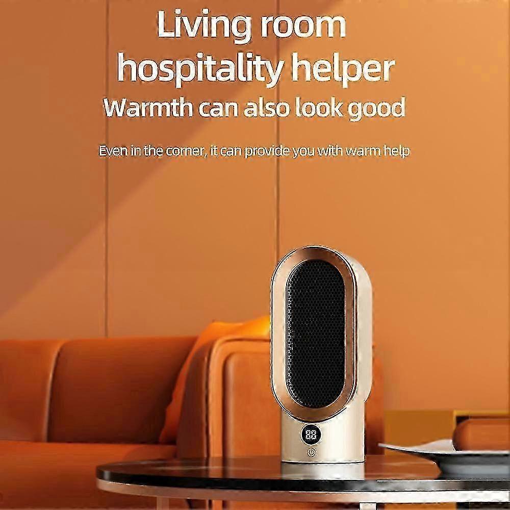 Riscaldatori cinetici Airheat Riscaldatori d'ambiente silenziosi per riscaldamento rapido portatile portatile Ventola di riscaldamento a 2 modalità per Winter_Featured fredda regalo
