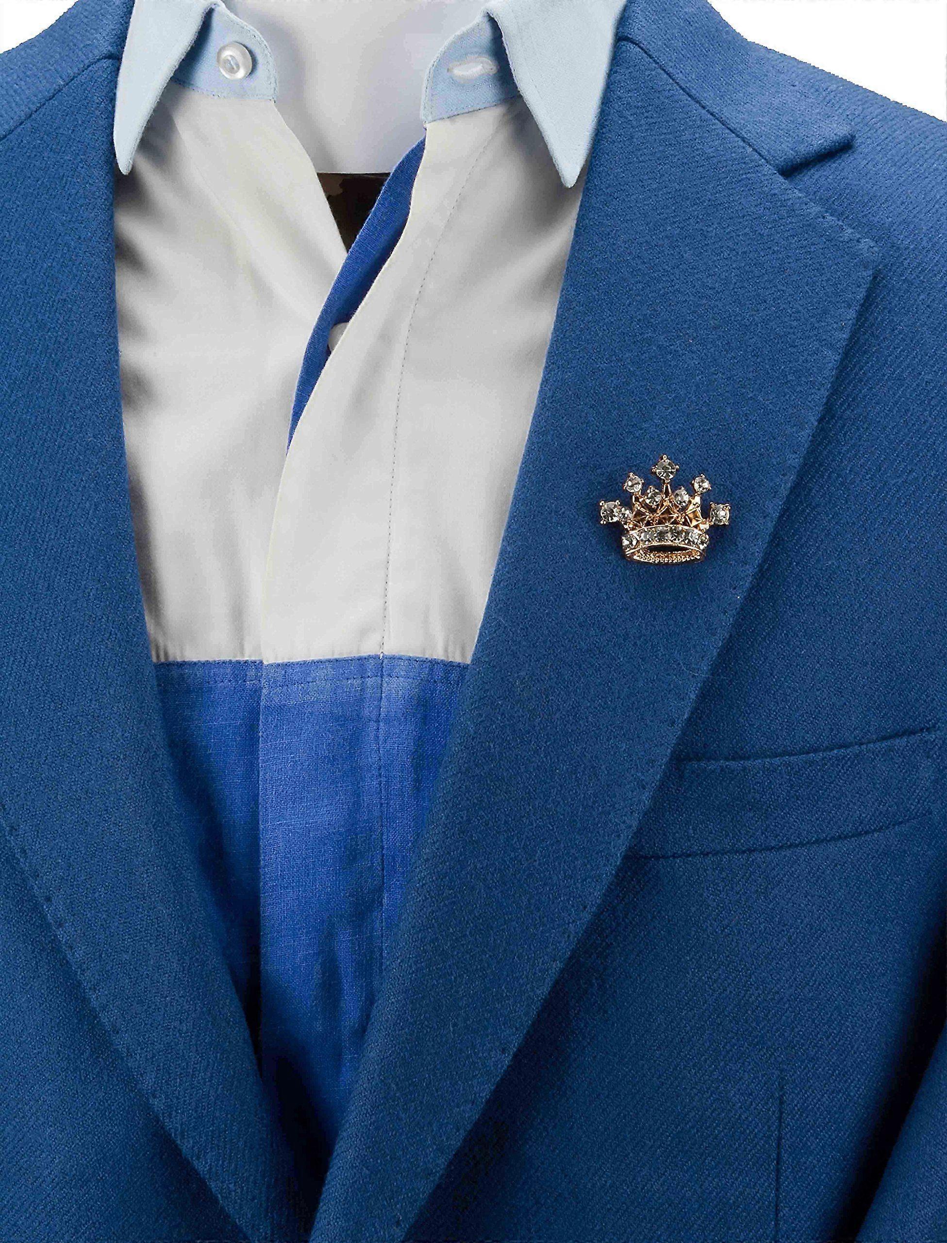 Men's Golden Crown with Swarovski