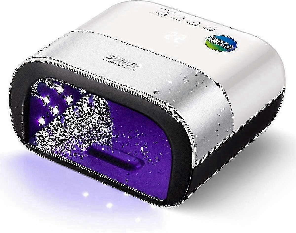 Led Neglelampe, 48w Profesjonell Negletørker Med Automatisk Sensor Og LCD-skjerm For Hjemmet Og