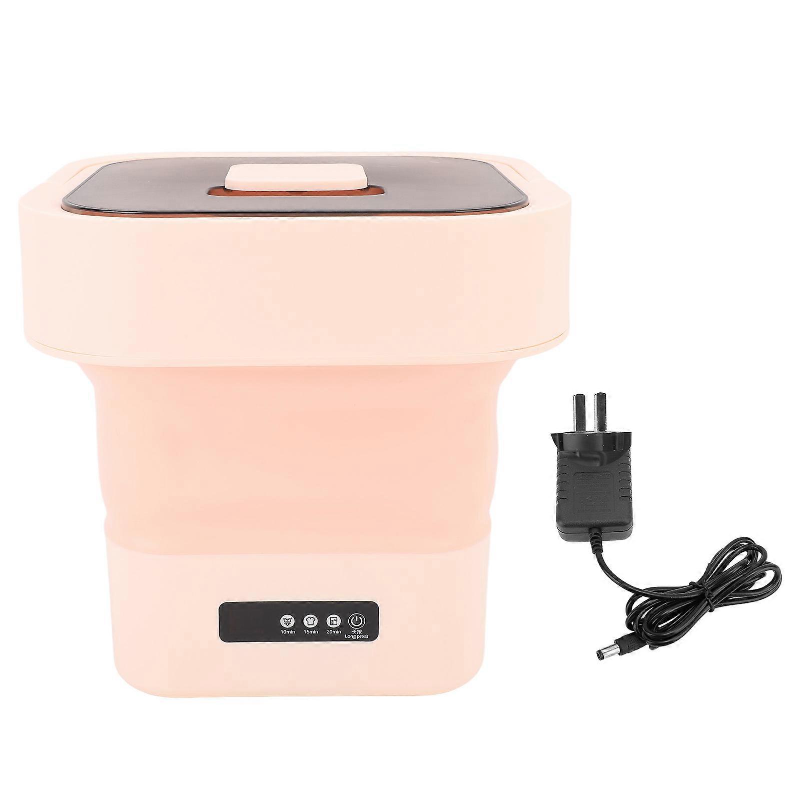 Portable Washing Machine 10L Fully Automatic Soft Spin Drying Function Foldable Mini Washer for Underwear Baby Clothes