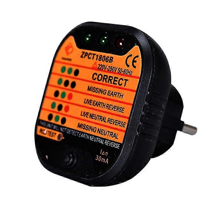 Outlet Tester Socket Automatic Electric Circuit Detector Wire Finder Tool