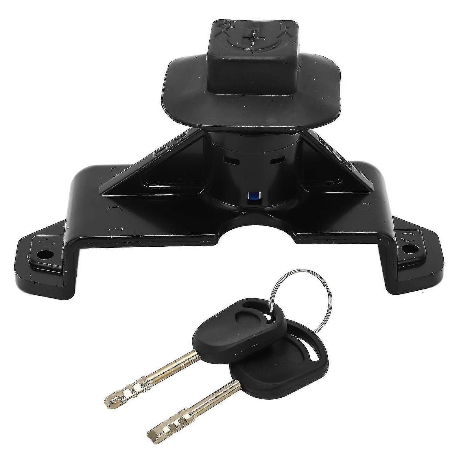 Engine Hood Latch Lock Replacement For FORD TRANSIT MK7 2006-2011, Black Rust Proof with 2 Keys