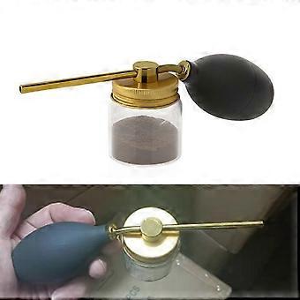 Powder sprayer hairline density increase fiber glass powder spray bottle baldness cover silicone air bag spray bottle hairdressing tool gold
